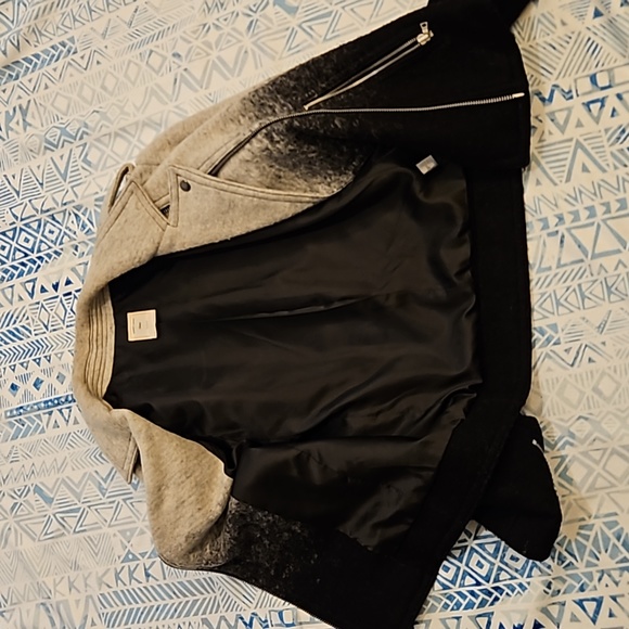 Gap Vintage Winter Moto Jacket sz Large - Picture 5 of 14